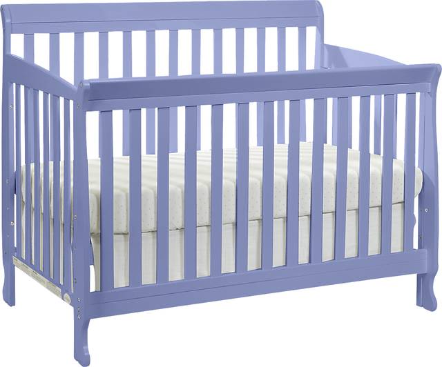 Kids Alvoro Lilac Convertible Crib - Thumbnail - Image 1