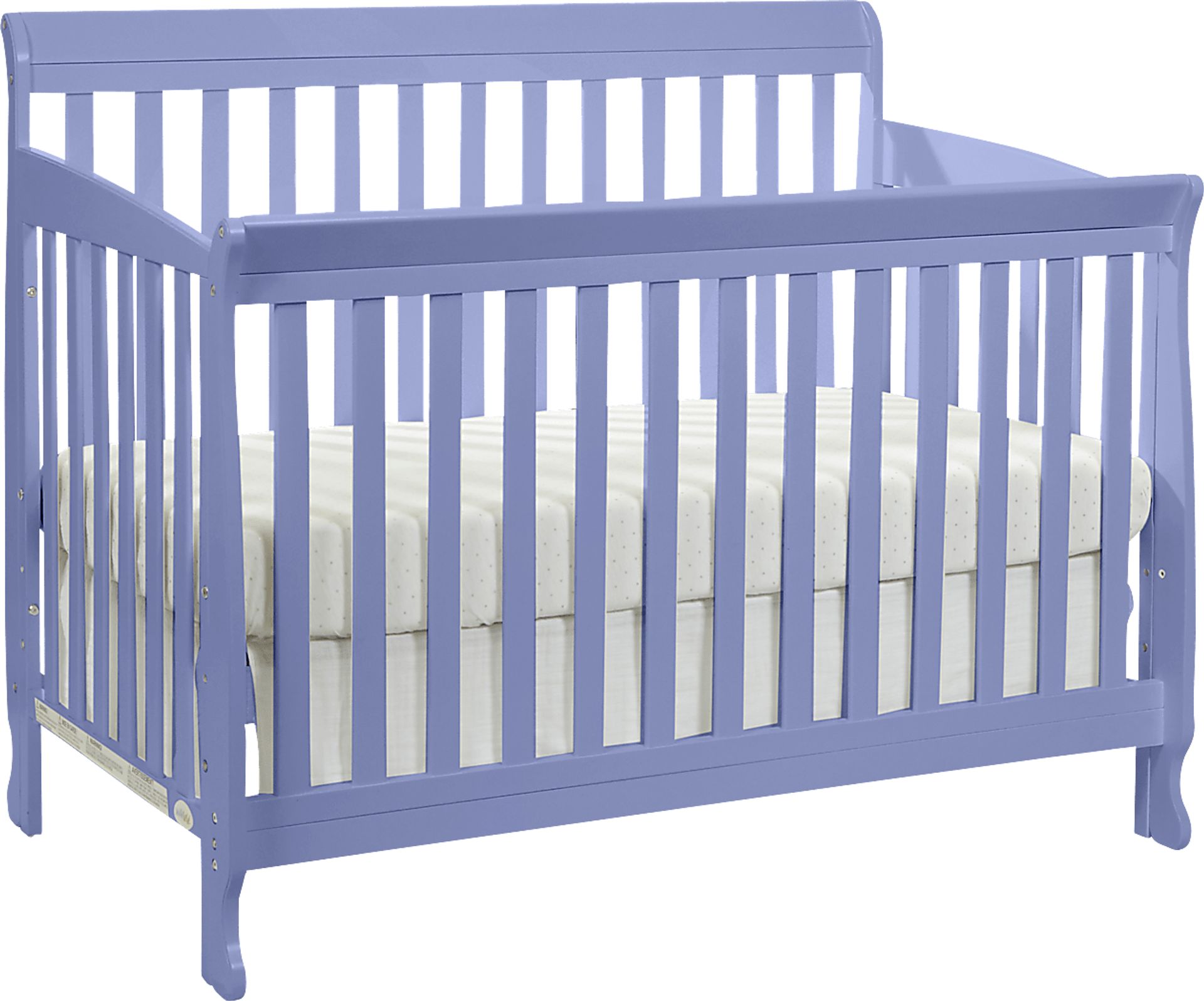 Kids Alvoro Lilac Convertible Crib - Image 1