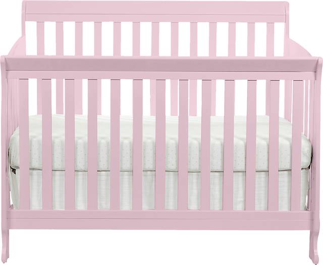 Kids Alvoro Pink Convertible Crib - Thumbnail - Image 13
