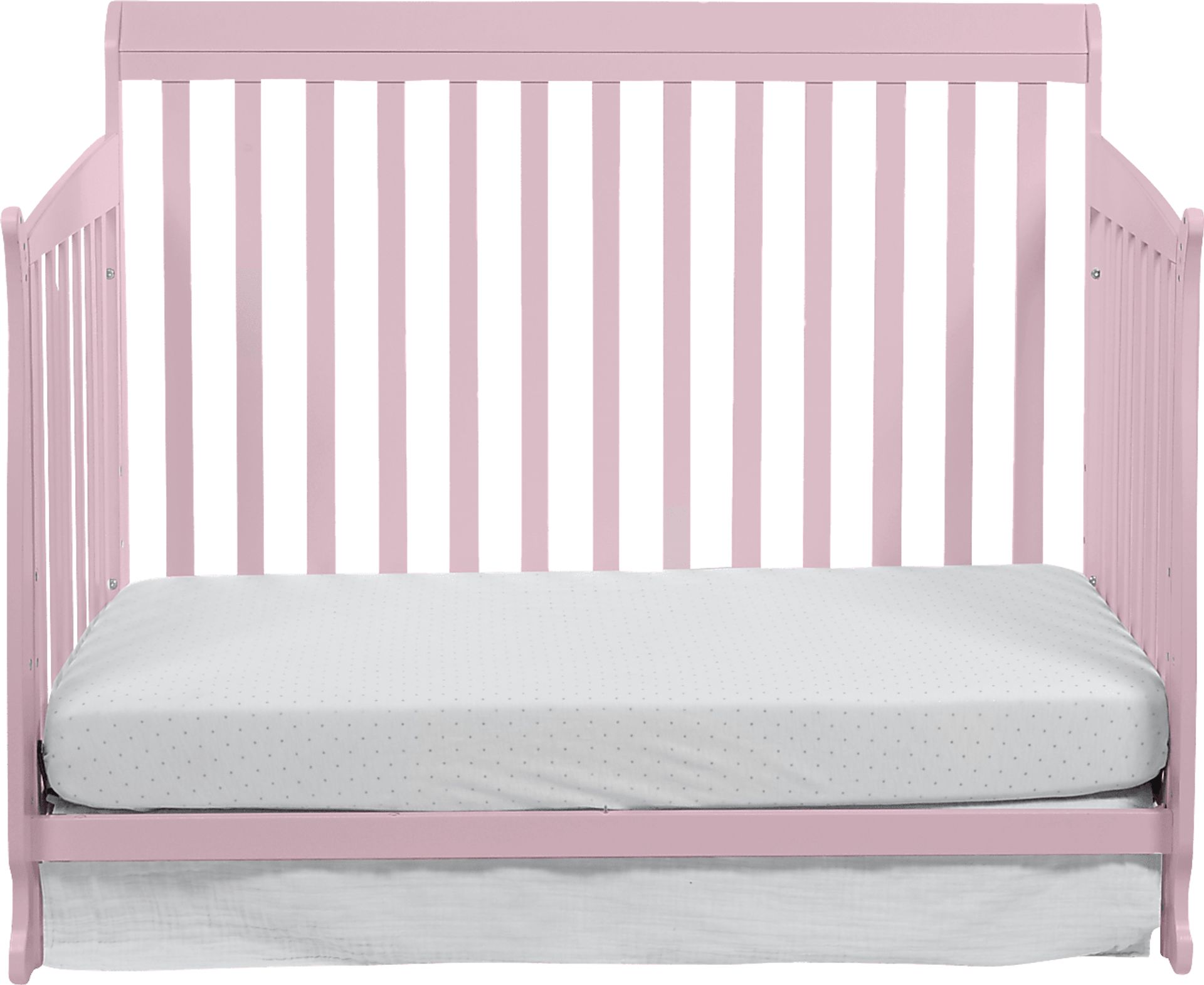 Kids Alvoro Pink Convertible Crib - Image 14