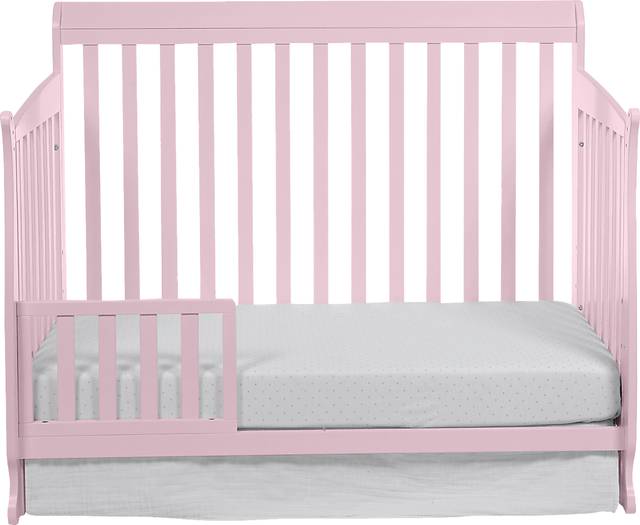Kids Alvoro Pink Convertible Crib - Thumbnail - Image 16