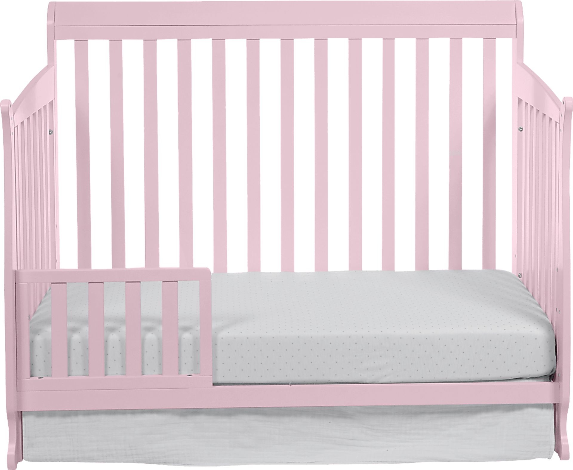 Kids Alvoro Pink Convertible Crib - Image 16
