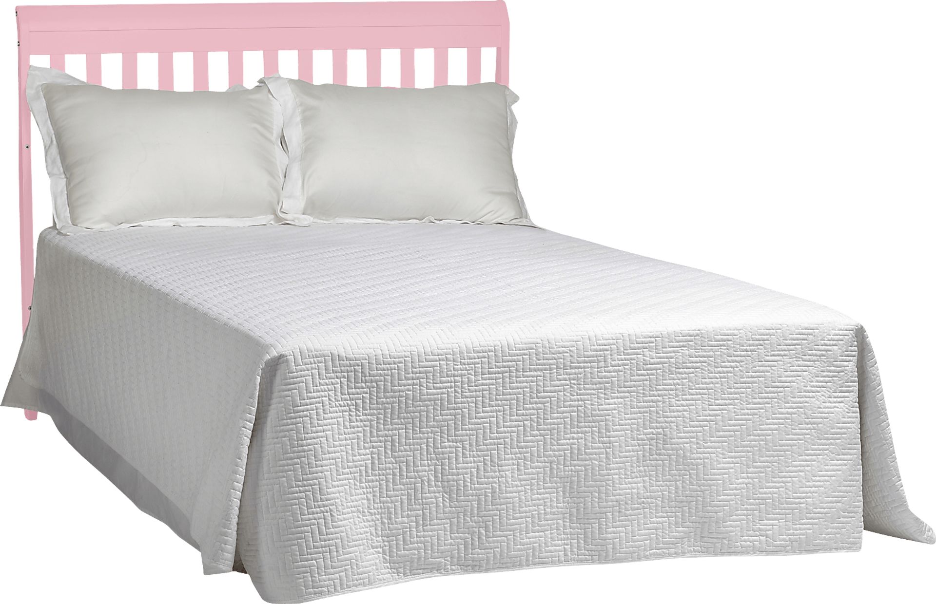 Kids Alvoro Pink Convertible Crib - Image 3