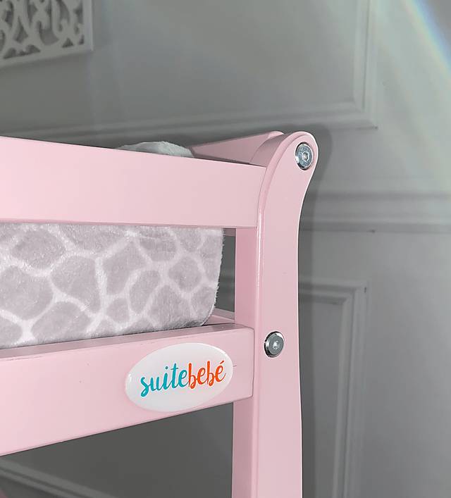 Kids Alvoro Pink Convertible Crib - Thumbnail - Image 6