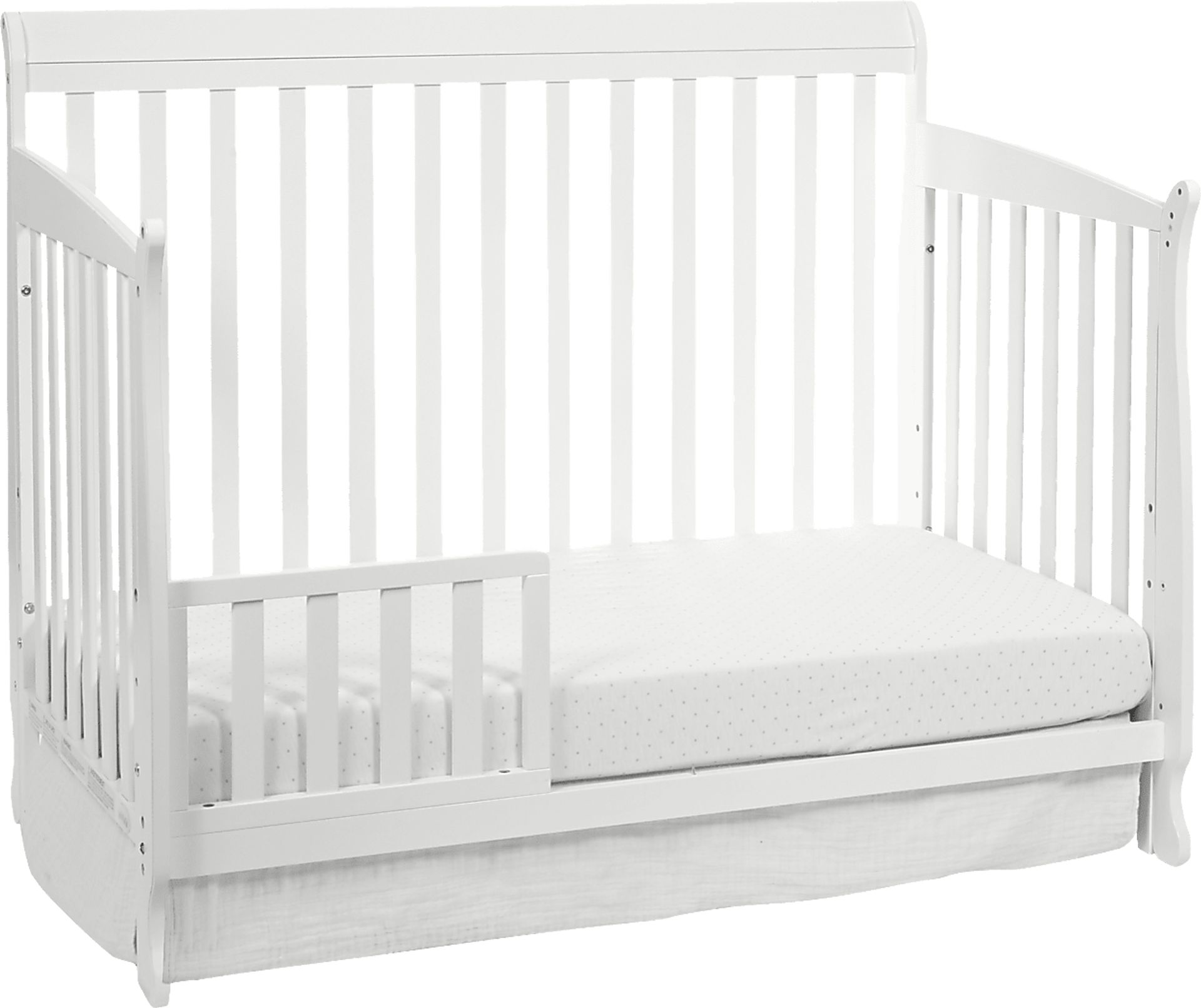 Kids Alvoro White Convertible Crib - Image 15