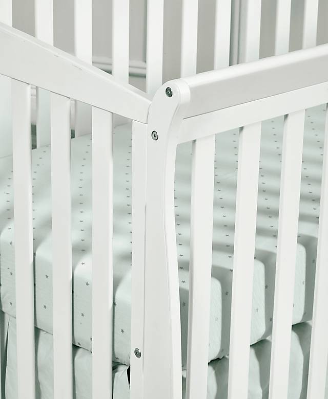 Kids Alvoro White Convertible Crib - Thumbnail - Image 4