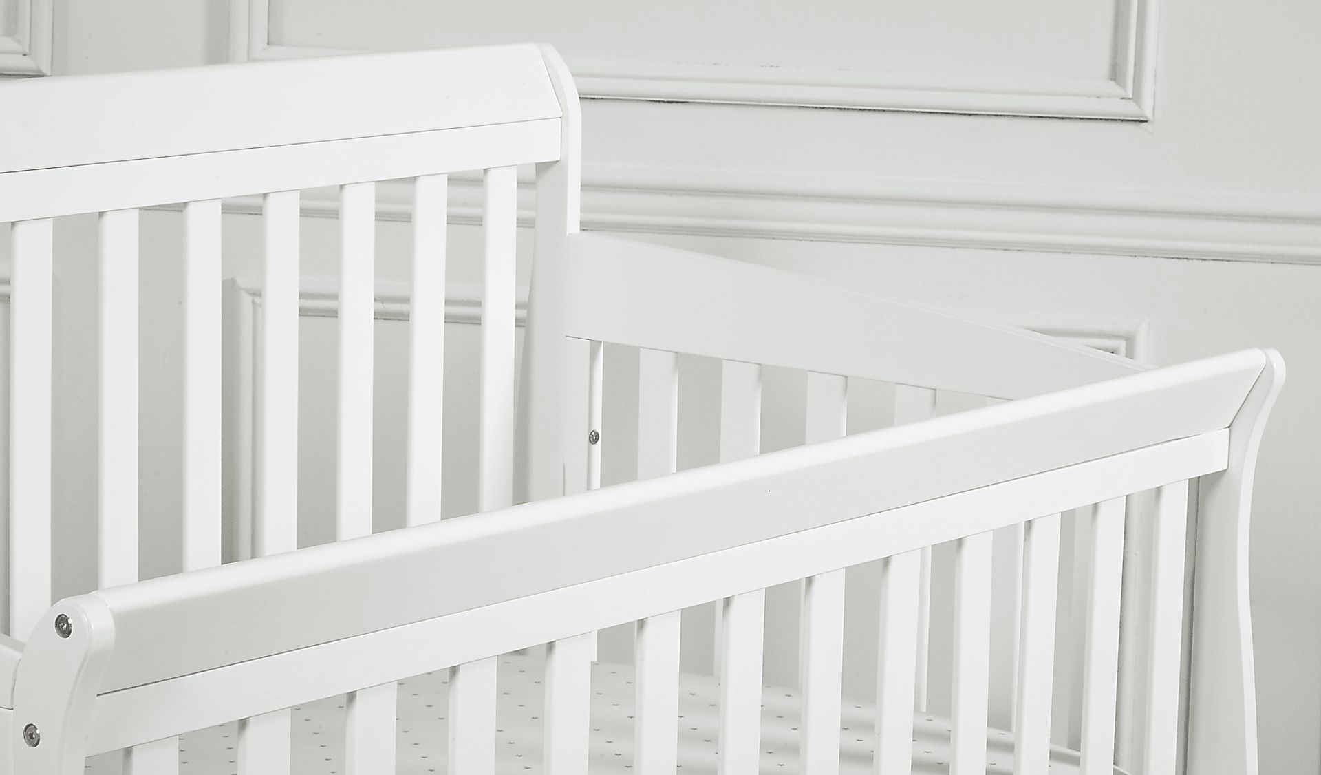 Kids Alvoro White Convertible Crib - Image 5