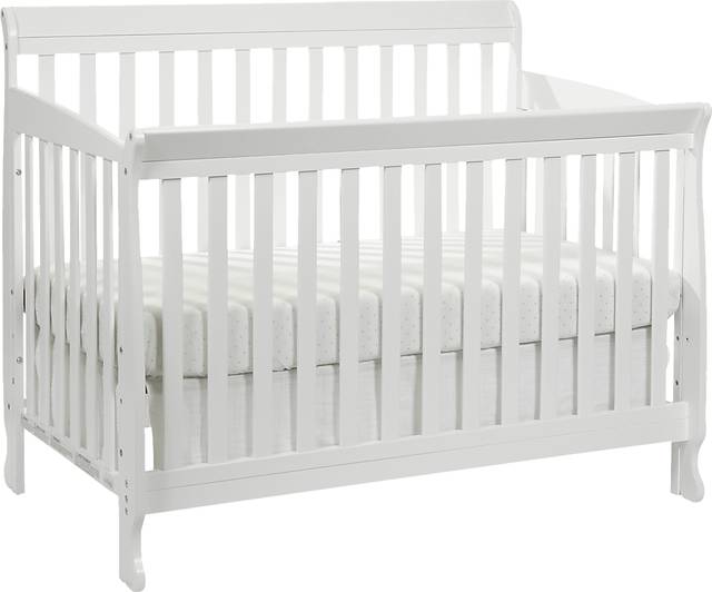 Kids Alvoro White Convertible Crib - Thumbnail - Image 1