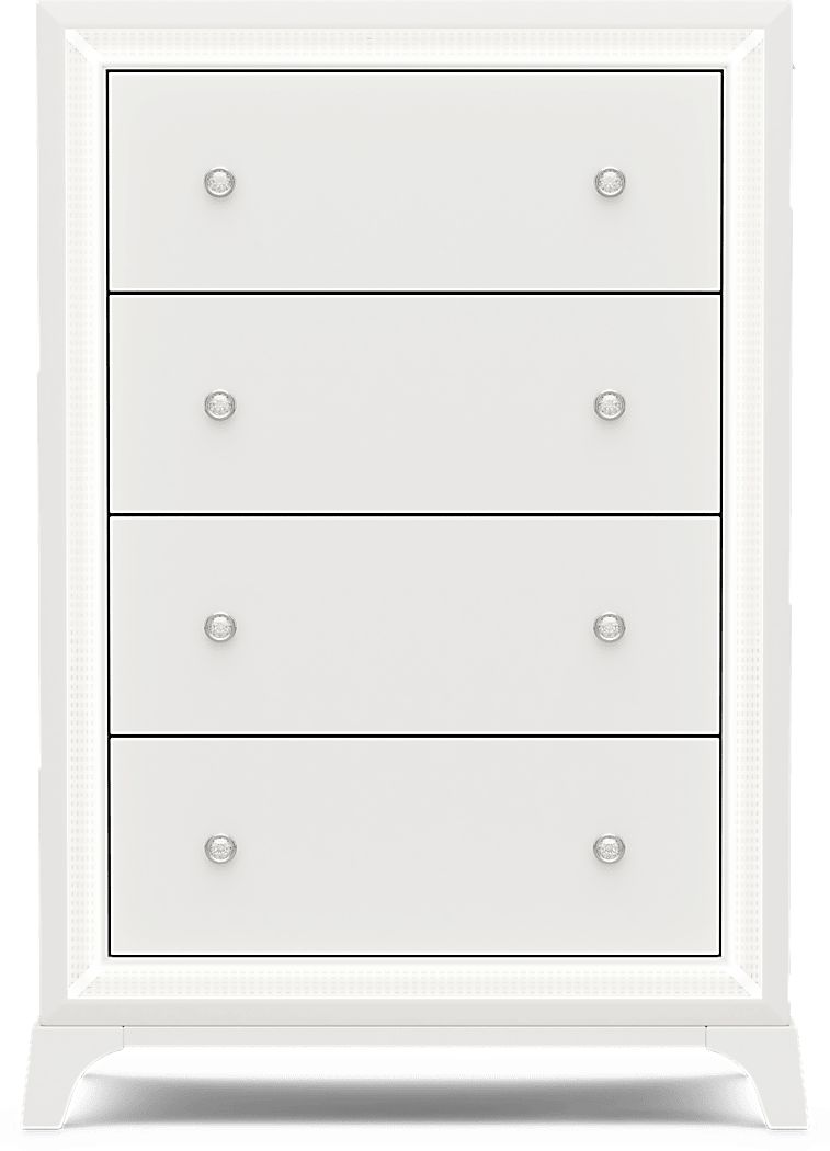 Kids Alyssa White Chest