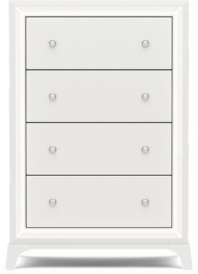 Kids Alyssa White Chest