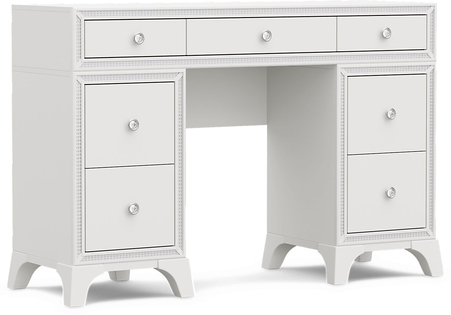 Room & Joy Alyssa Double Pedestal Desk - Thumbnail 2