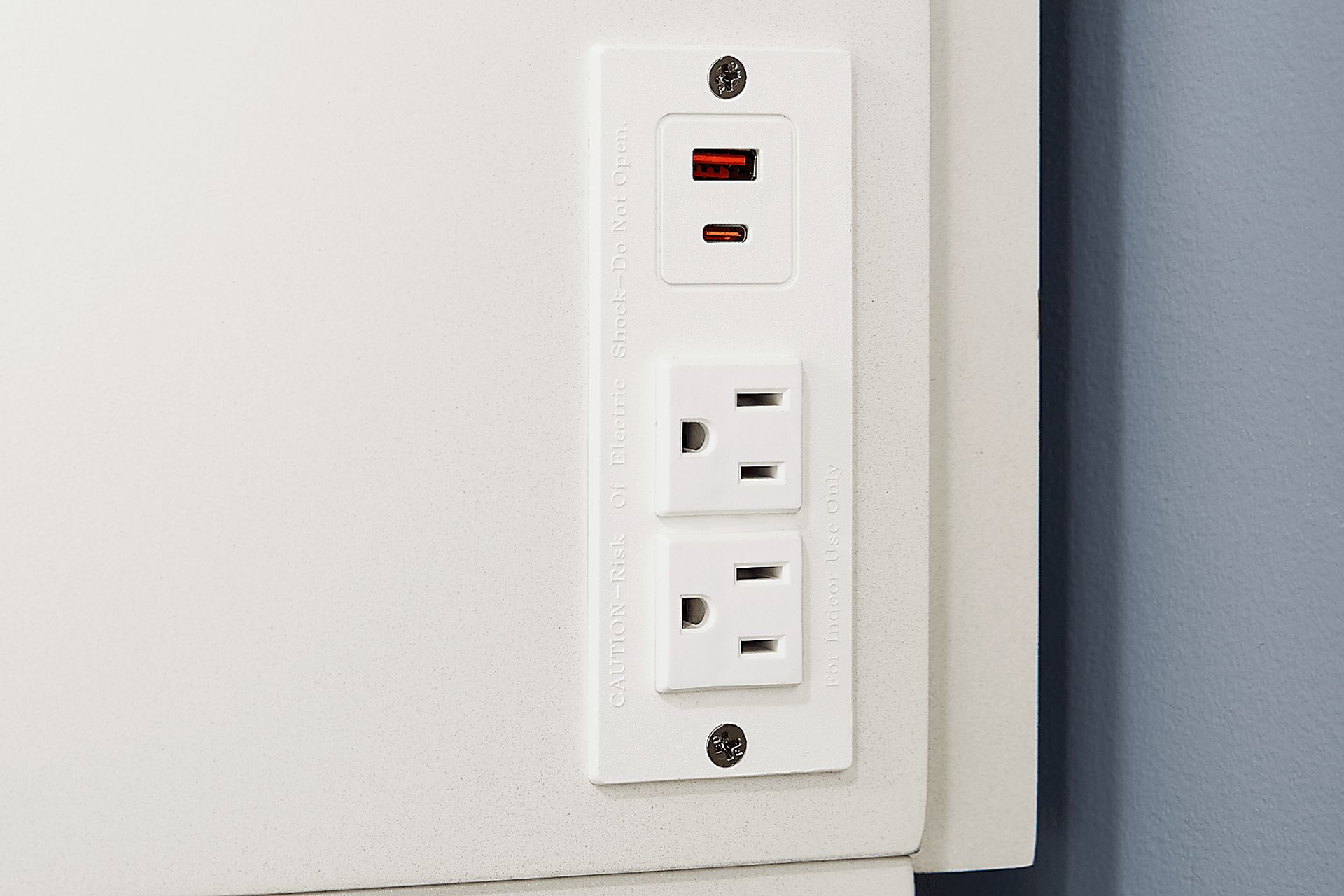 Kids Alyssa White Full Lighted Bedroom - Image 9