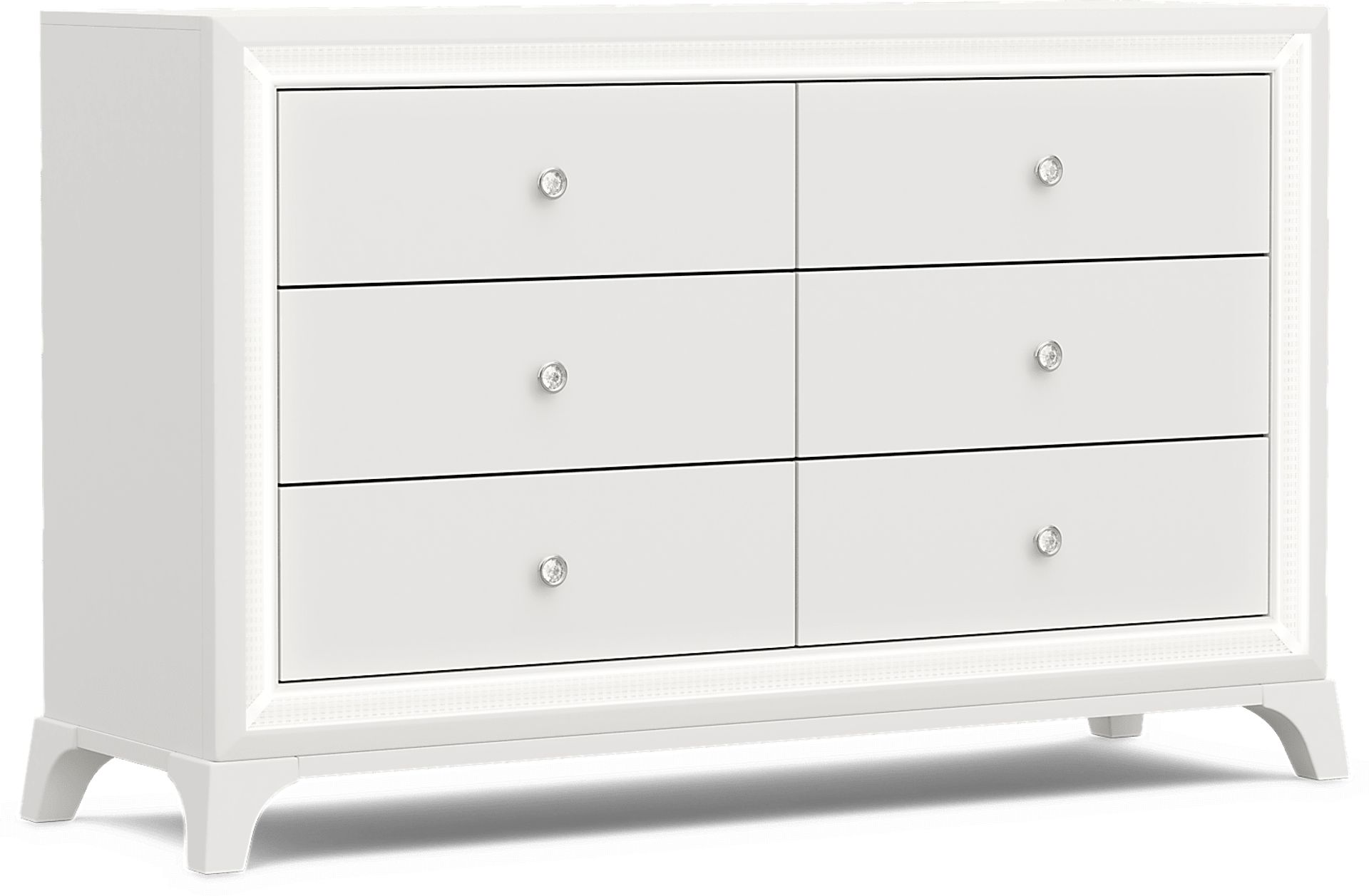 Kids Alyssa White Twin Lighted Bedroom - Image 7