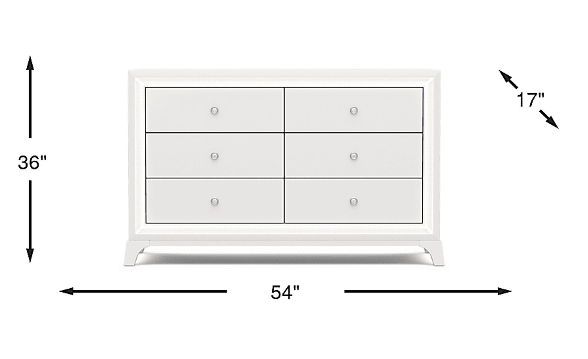 Dimension Image. Please refer to the Dimension Tab on this page for dimension details.