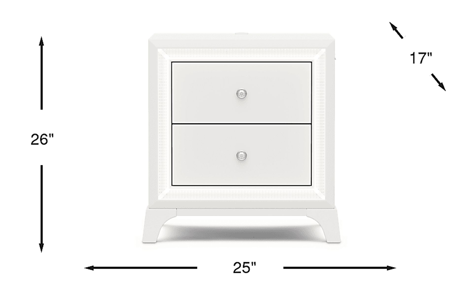 Dimension Image. Please refer to the Dimension Tab on this page for dimension details.