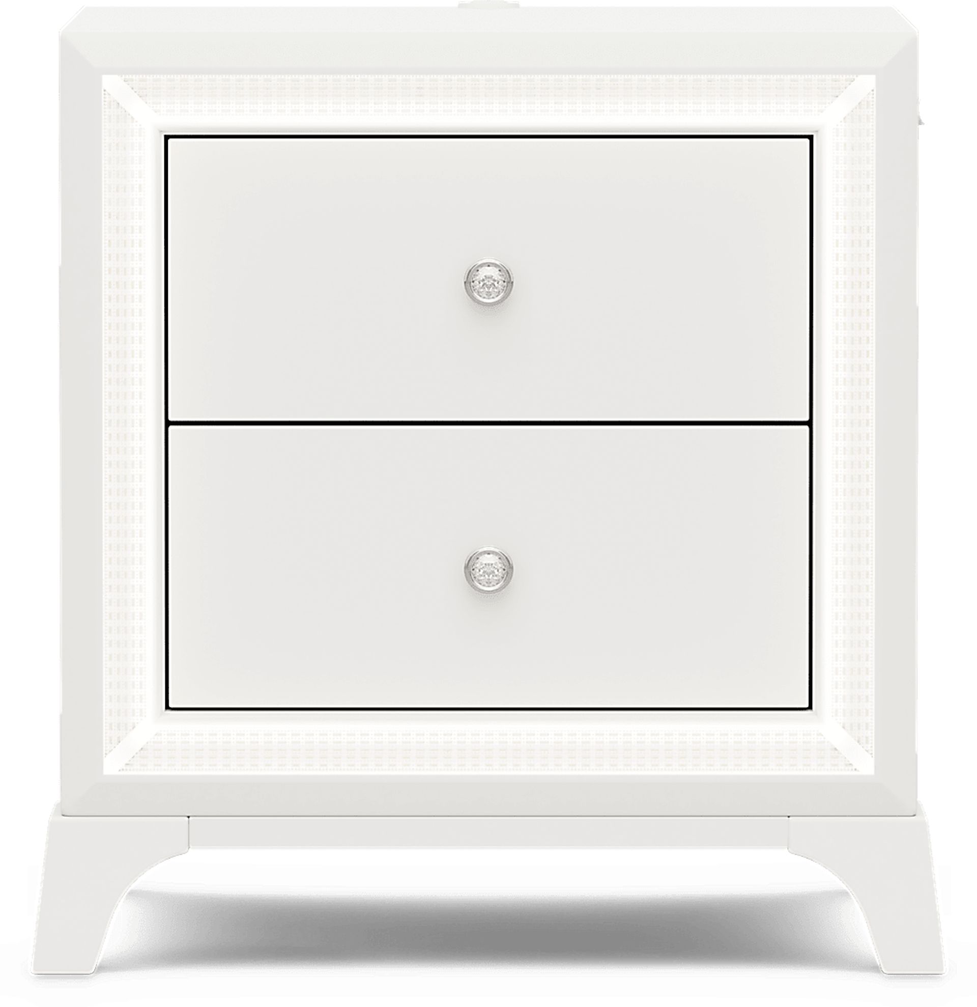Kids Alyssa White Nightstand - Image 1