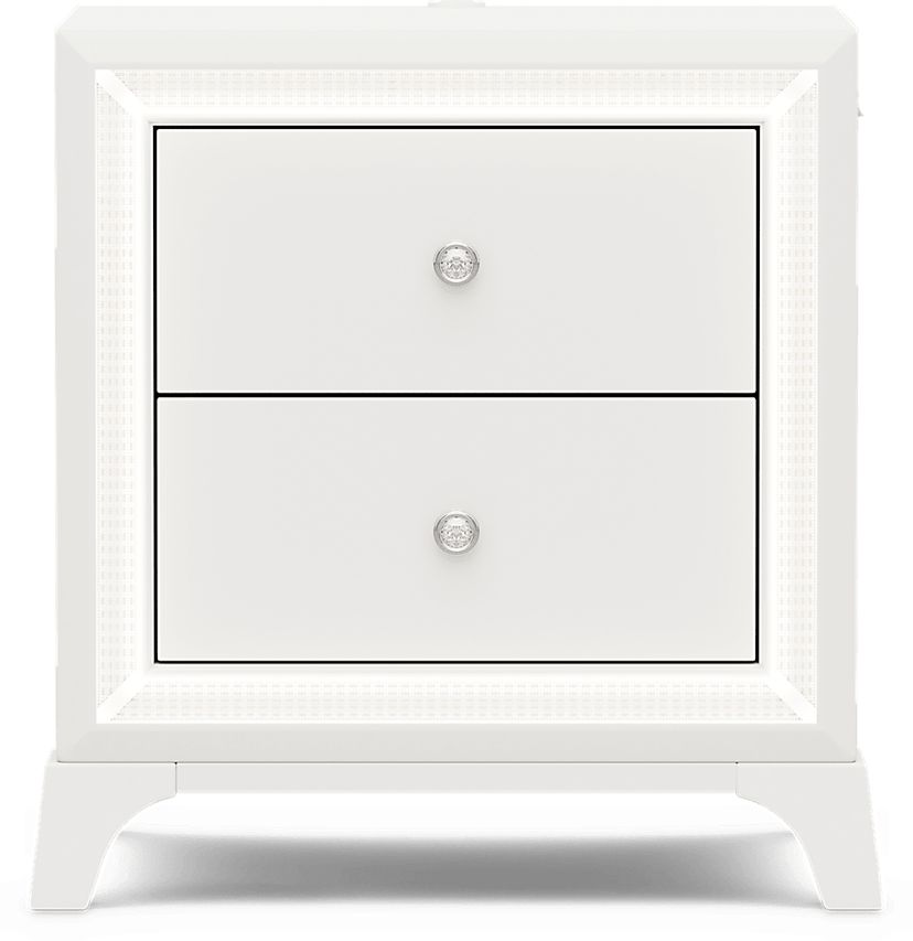 Kids Alyssa White Nightstand