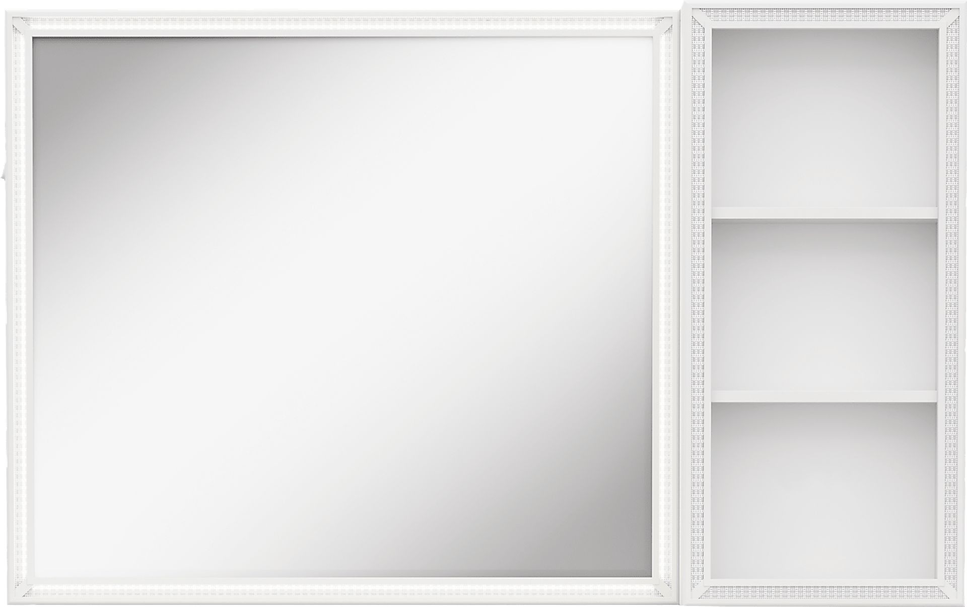 Kids Alyssa White Twin Lighted Bedroom - Image 10