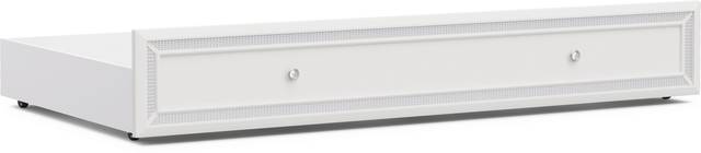 Kids Alyssa White Twin Storage Trundle - Thumbnail - Image 4