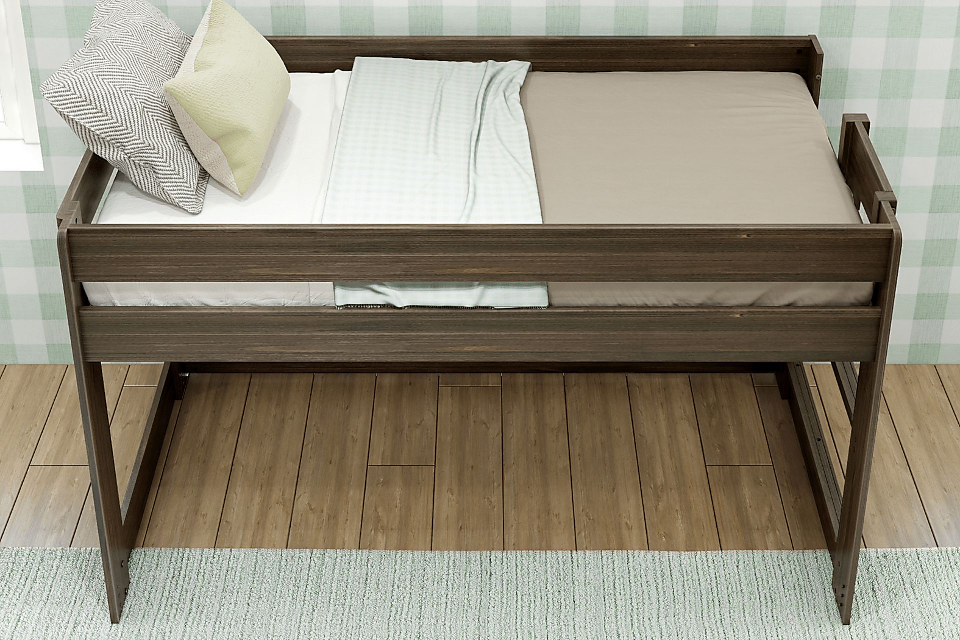 Kids Alzbeta I Brown Twin Loft Bed - Image 4