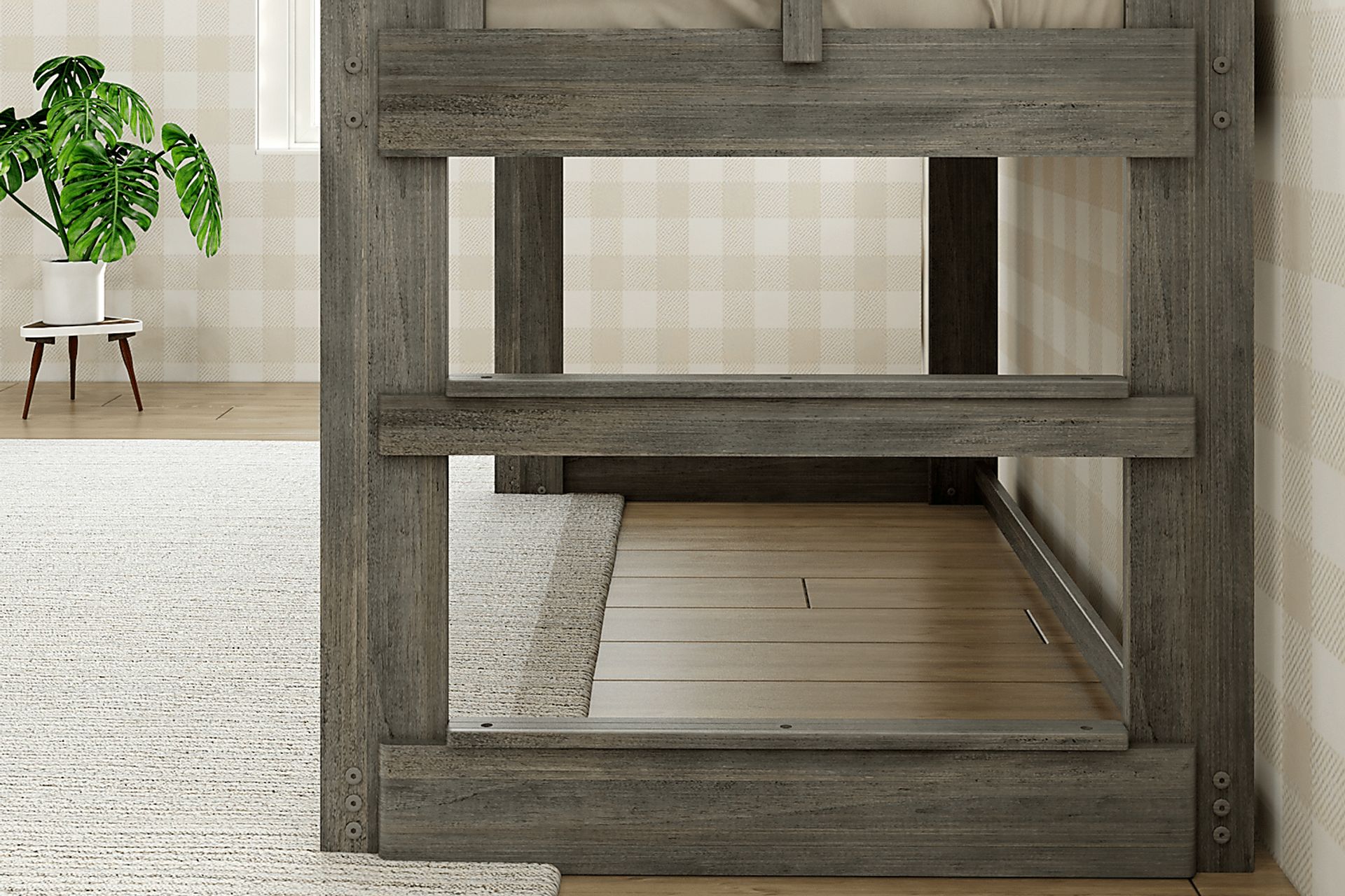 Kids Alzbeta I Gray Twin Loft Bed - Image 5