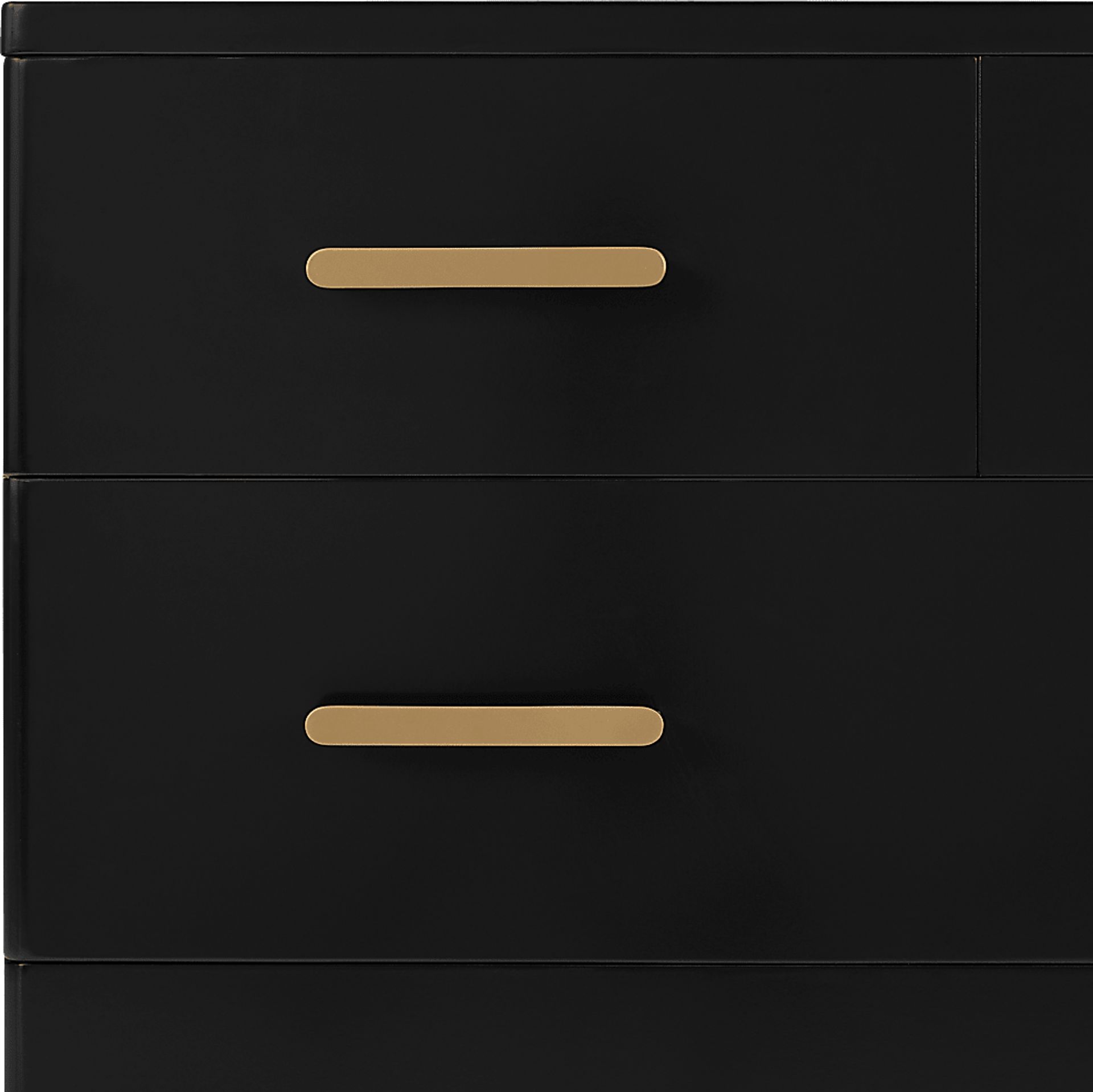 Kids Amarine Black Dresser & Changing Table - Image 7
