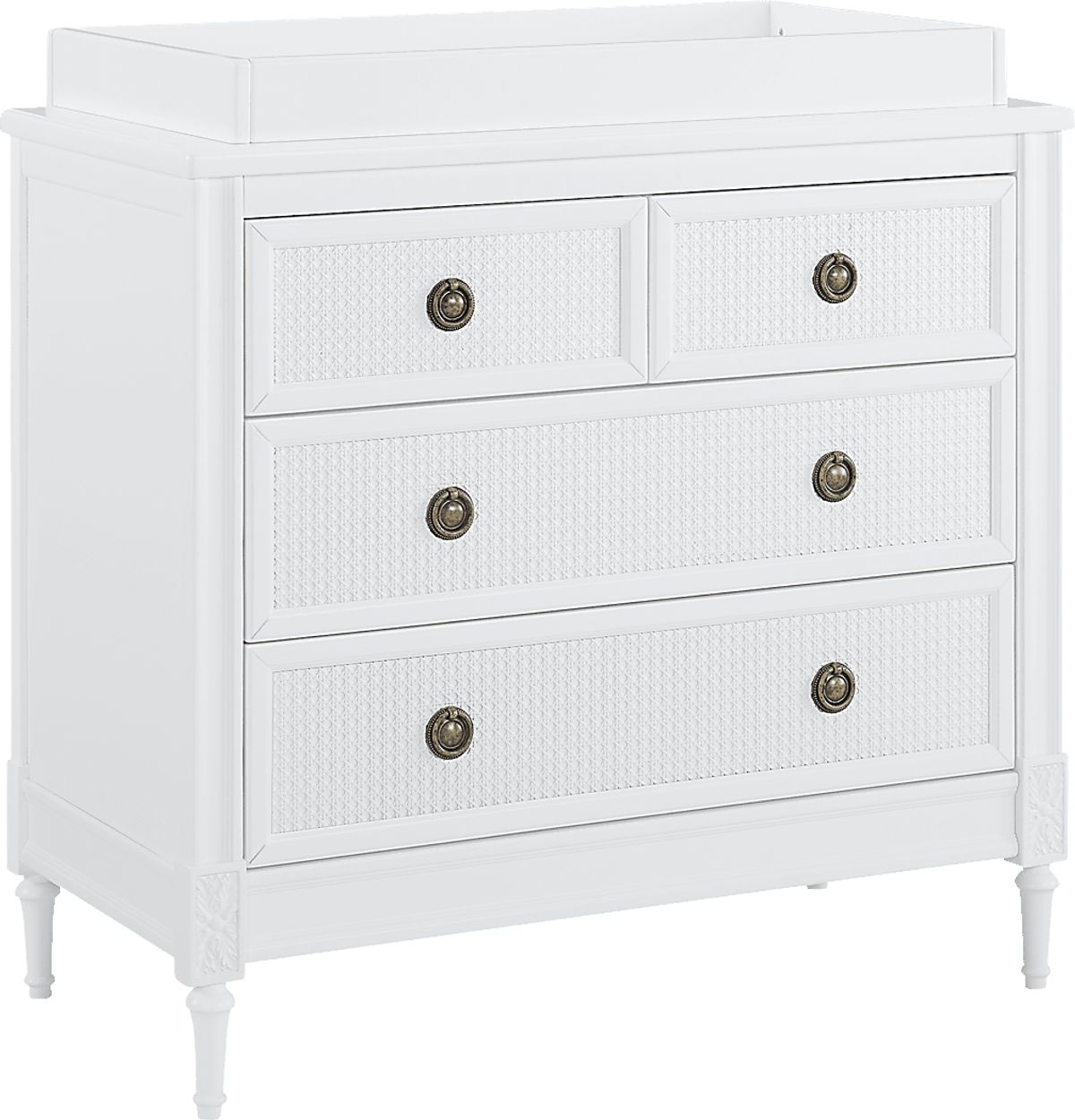 Kids Amaury White Dresser & Changing Table Rooms To Go