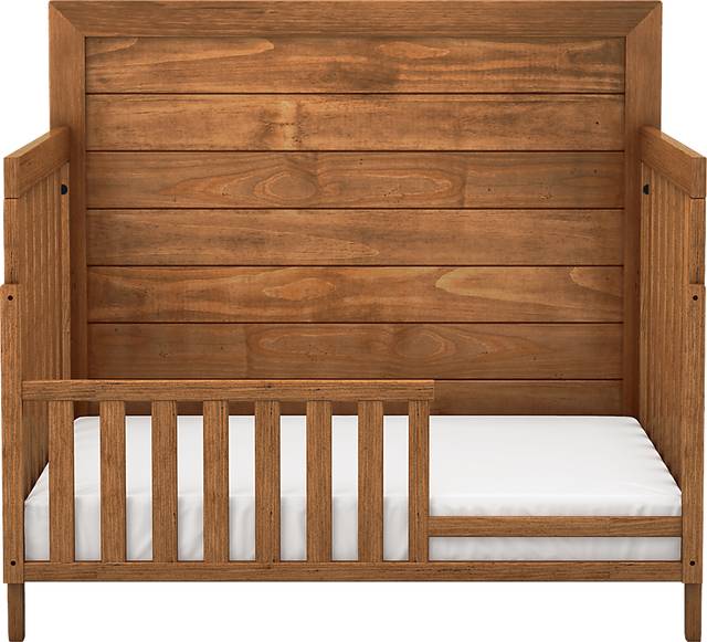 Kids Amber Creek Cinnamon Convertible Crib with Toddler Rail - Thumbnail - Image 2