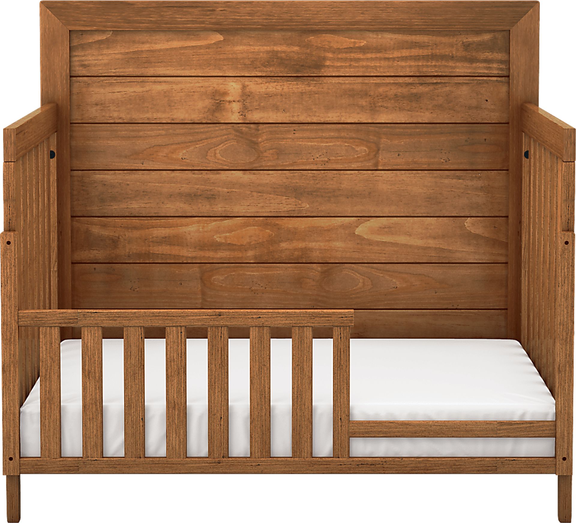 Kids Amber Creek Cinnamon Convertible Crib with Toddler Rail - Image 2