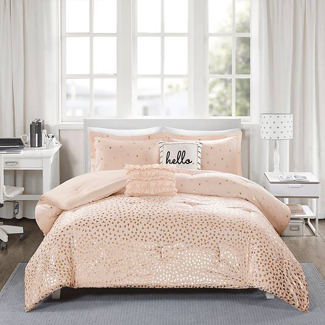 Kids Amedee Blush 4 Pc Twin Comforter Set - Thumbnail - Image 2