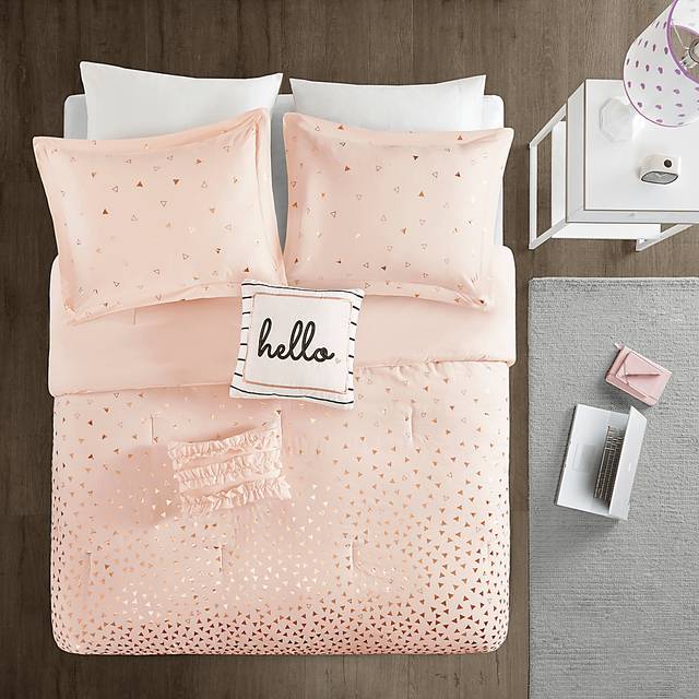 Kids Amedee Blush 4 Pc Twin Comforter Set - Thumbnail - Image 3