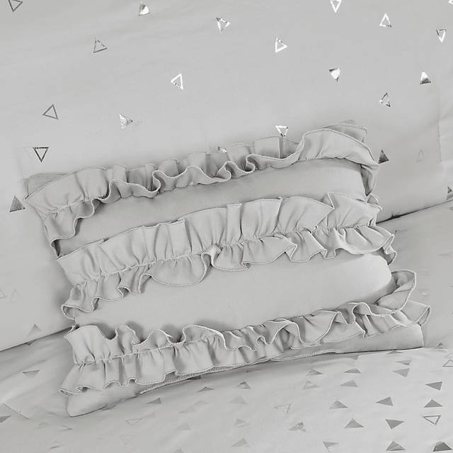 Kids Amedee Gray 5 Pc Full/Queen Comforter Set - Thumbnail - Image 7