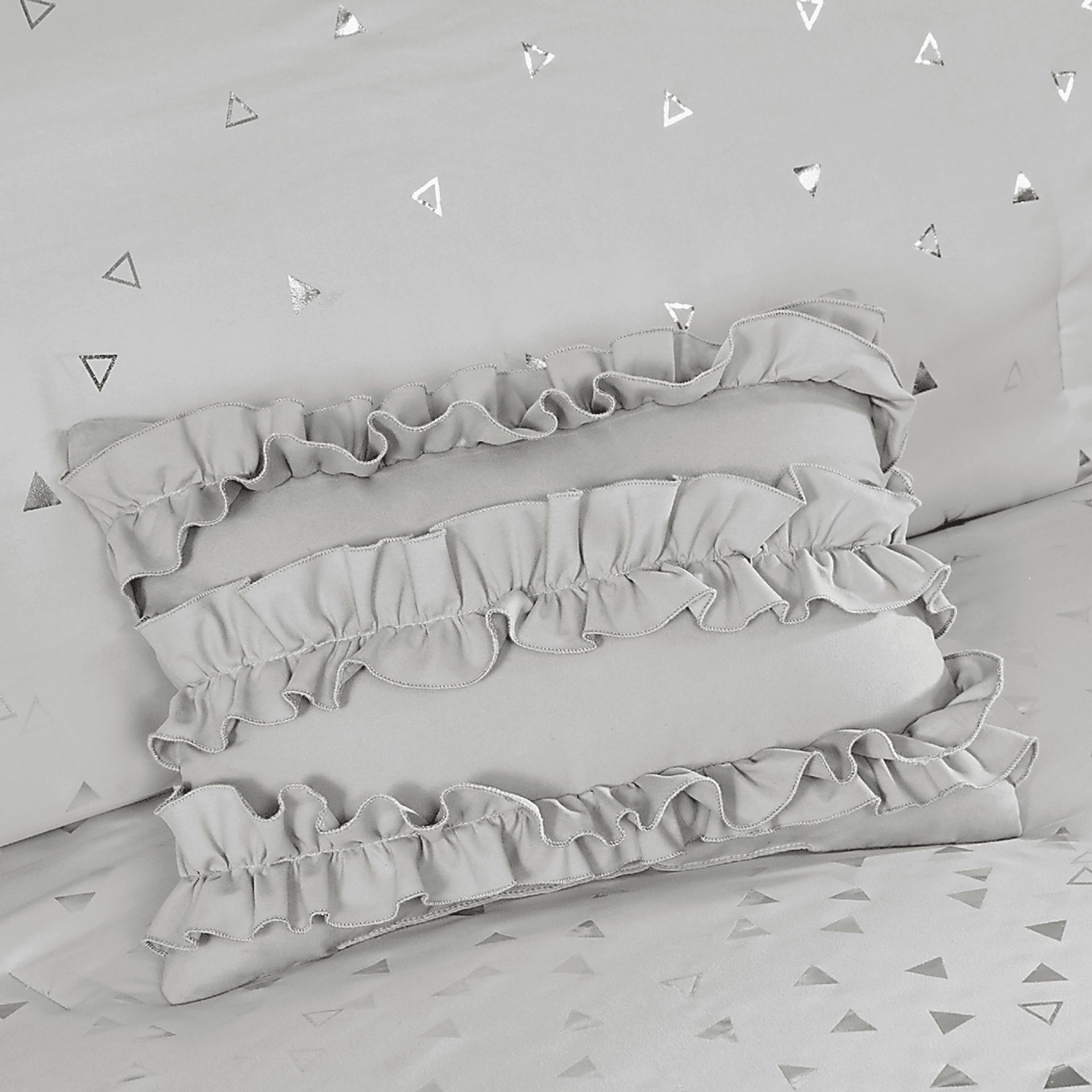 Kids Amedee Gray 5 Pc Full/Queen Comforter Set - Image 7