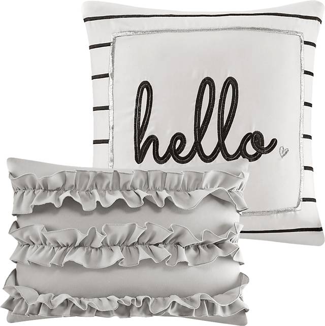 Kids Amedee Gray 5 Pc Full/Queen Comforter Set - Thumbnail - Image 8