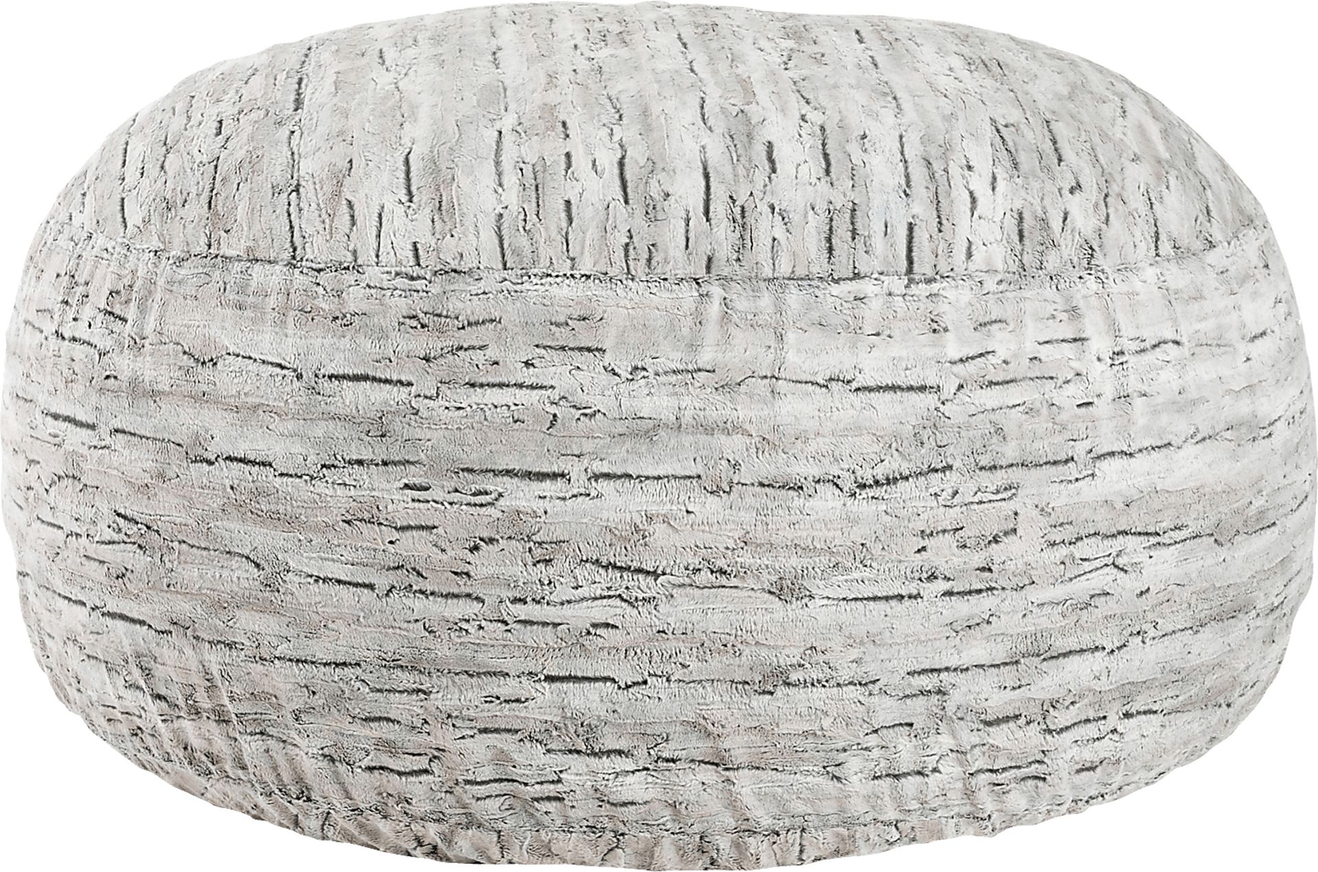 Kids Amraam Gray Bean Bag Chair - Image 1