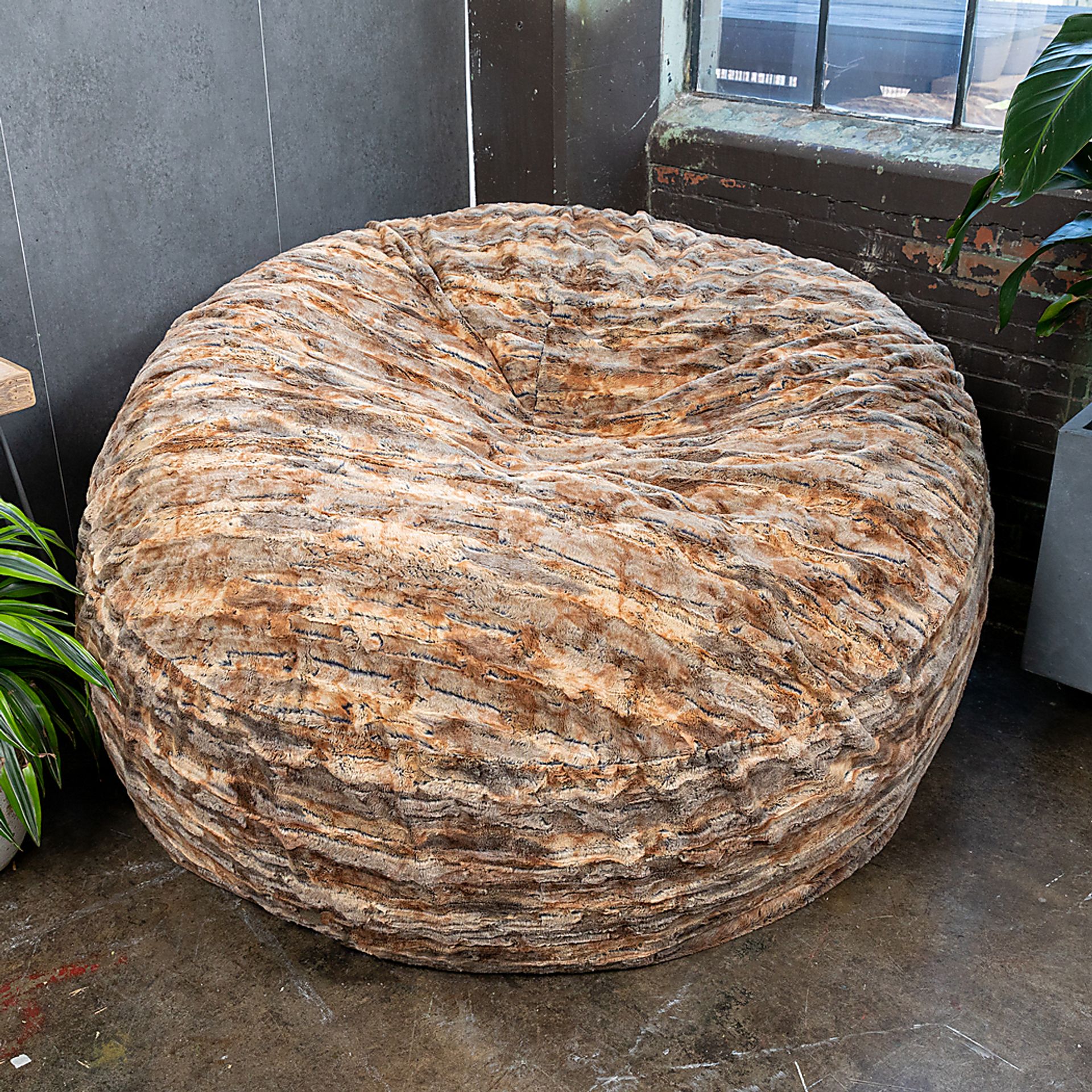 Kids Amraam Red Bean Bag Chair - Image 2