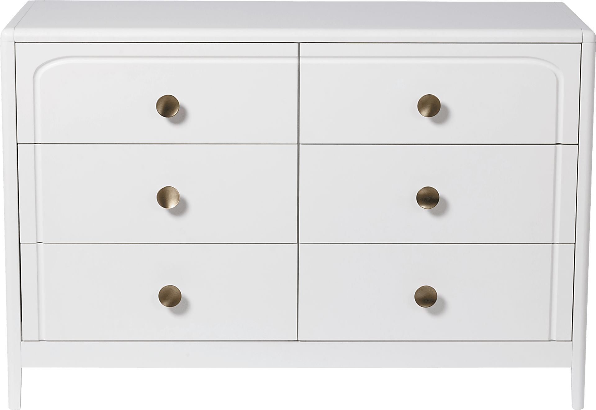 Kids Anato White 6 Drawer Dresser - Image 7