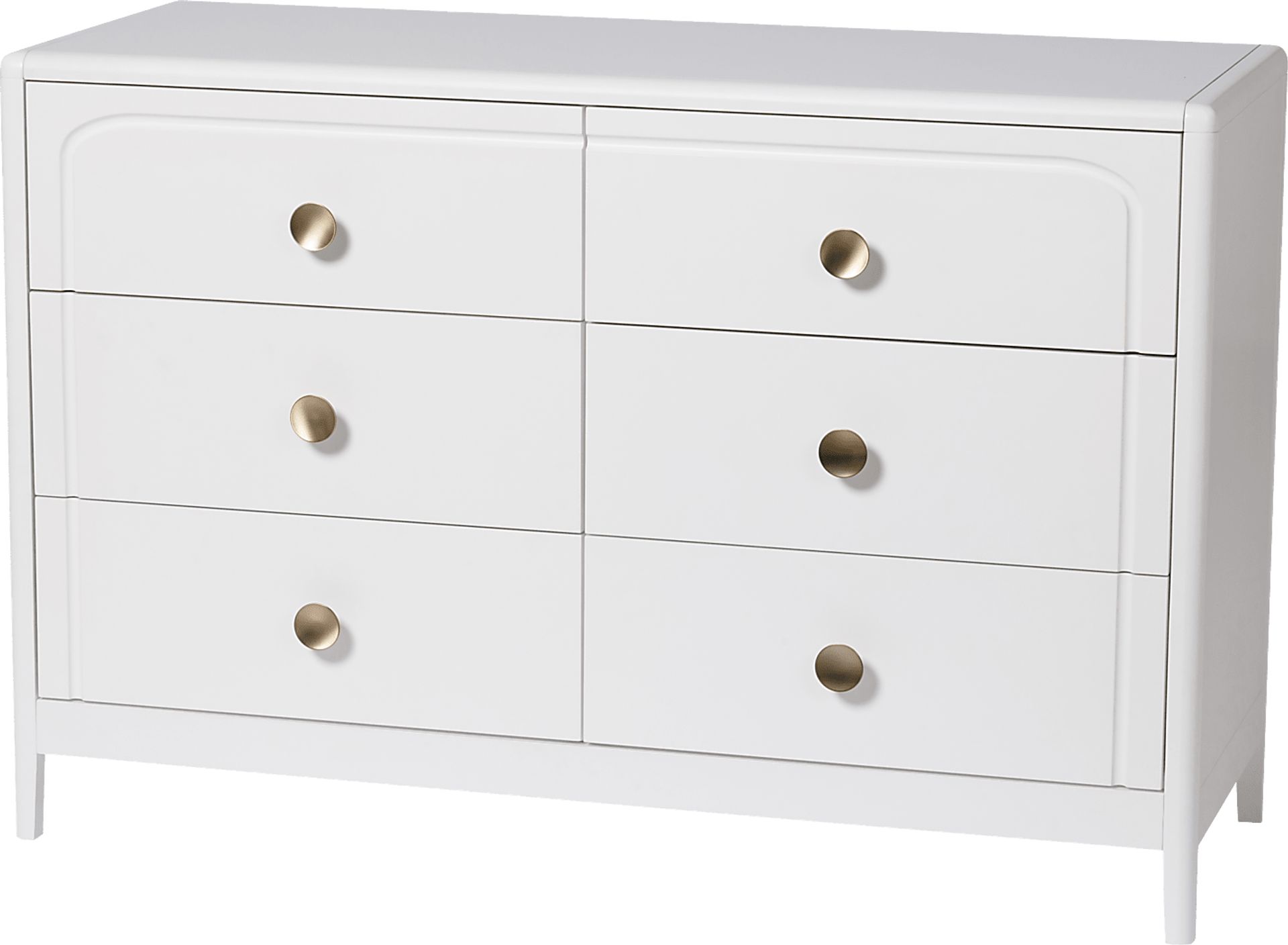 Kids Anato White 6 Drawer Dresser - Image 8