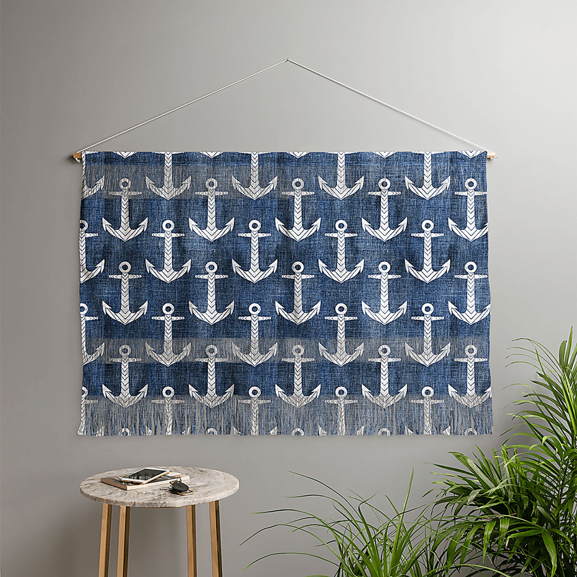Kids Anchor'd Away Blue Wall Decor - Image 2