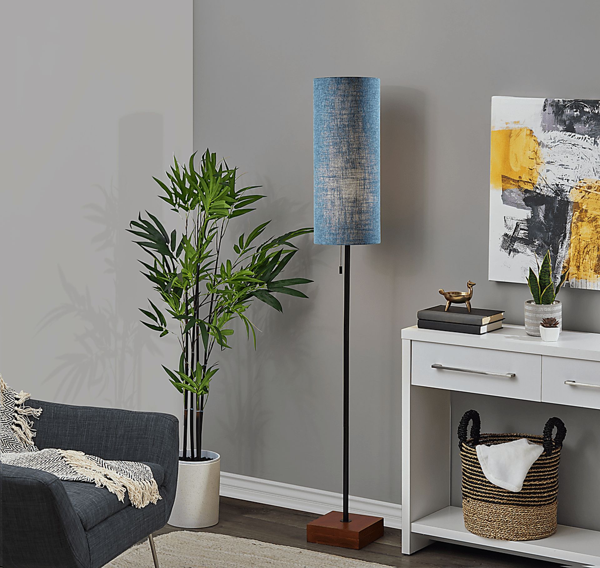 Kids Andreola Blue Floor Lamp - Image 5