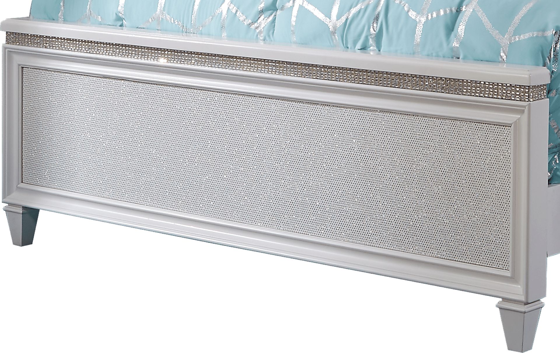 Kids Angelique White 5 Pc Full Panel Bedroom - Image 5