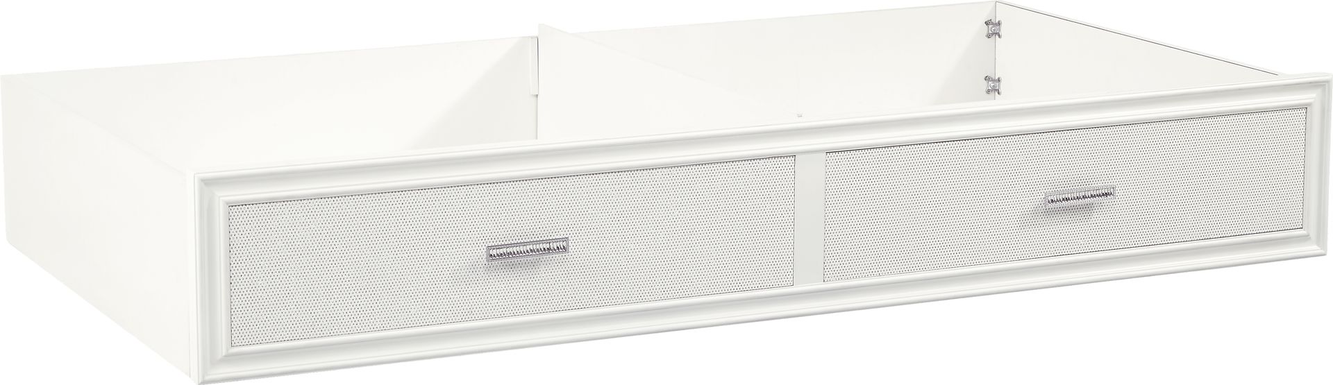 Kids Angelique White Twin Storage Trundle - Image 1