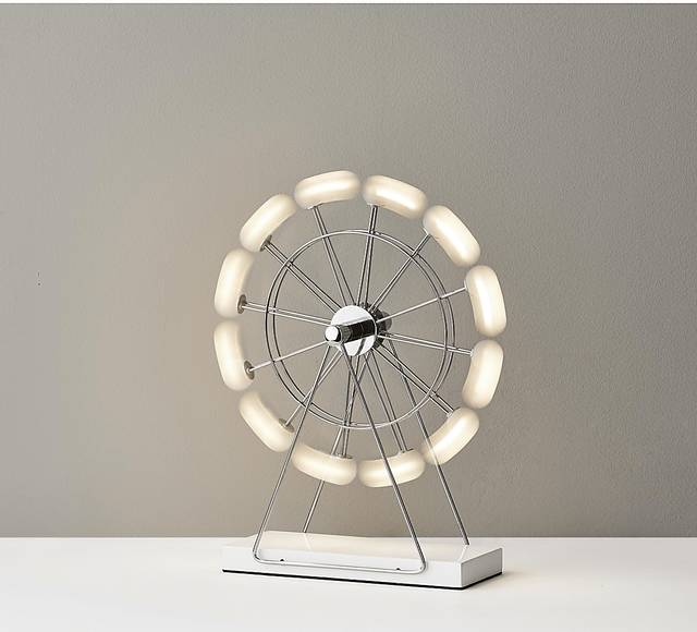 Kids Anglio Silver Table Lamp - Thumbnail - Image 5