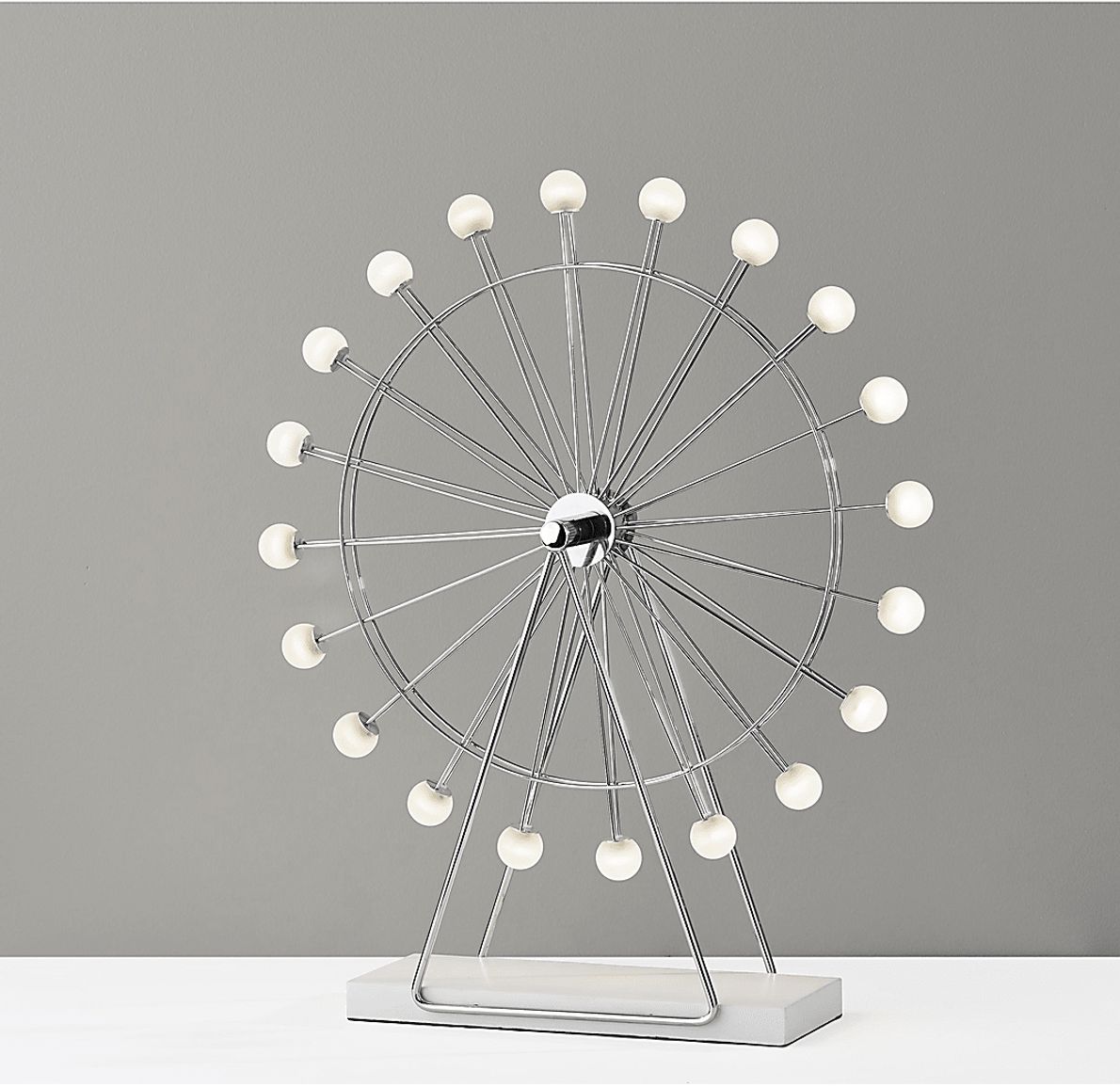 Kids Anglio Silver Table Lamp
