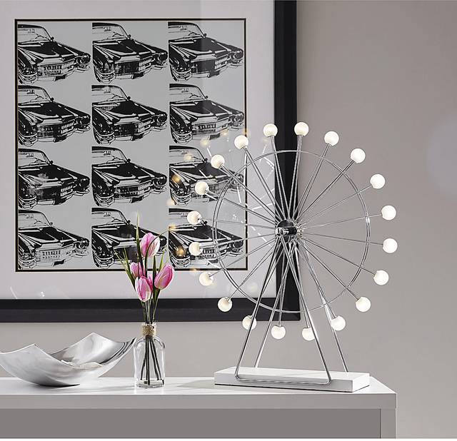 Kids Anglio Silver Table Lamp - Thumbnail - Image 3