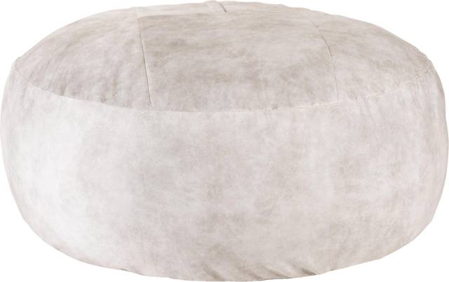 Kids Aniline I White Bean Bag Chair - Thumbnail - Image 1
