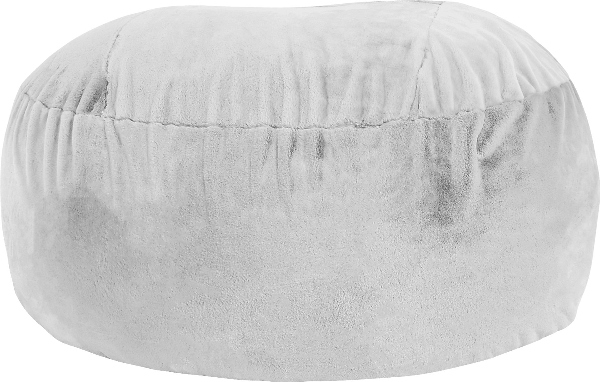 Kids Aniline II White Bean Bag Chair - Image 1