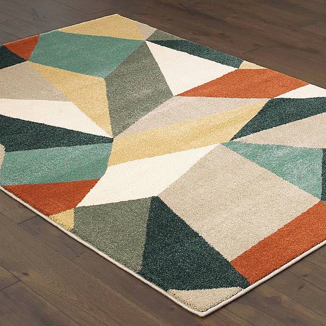 Kids Anpona Blue 5' x 7' Rug - Thumbnail - Image 2