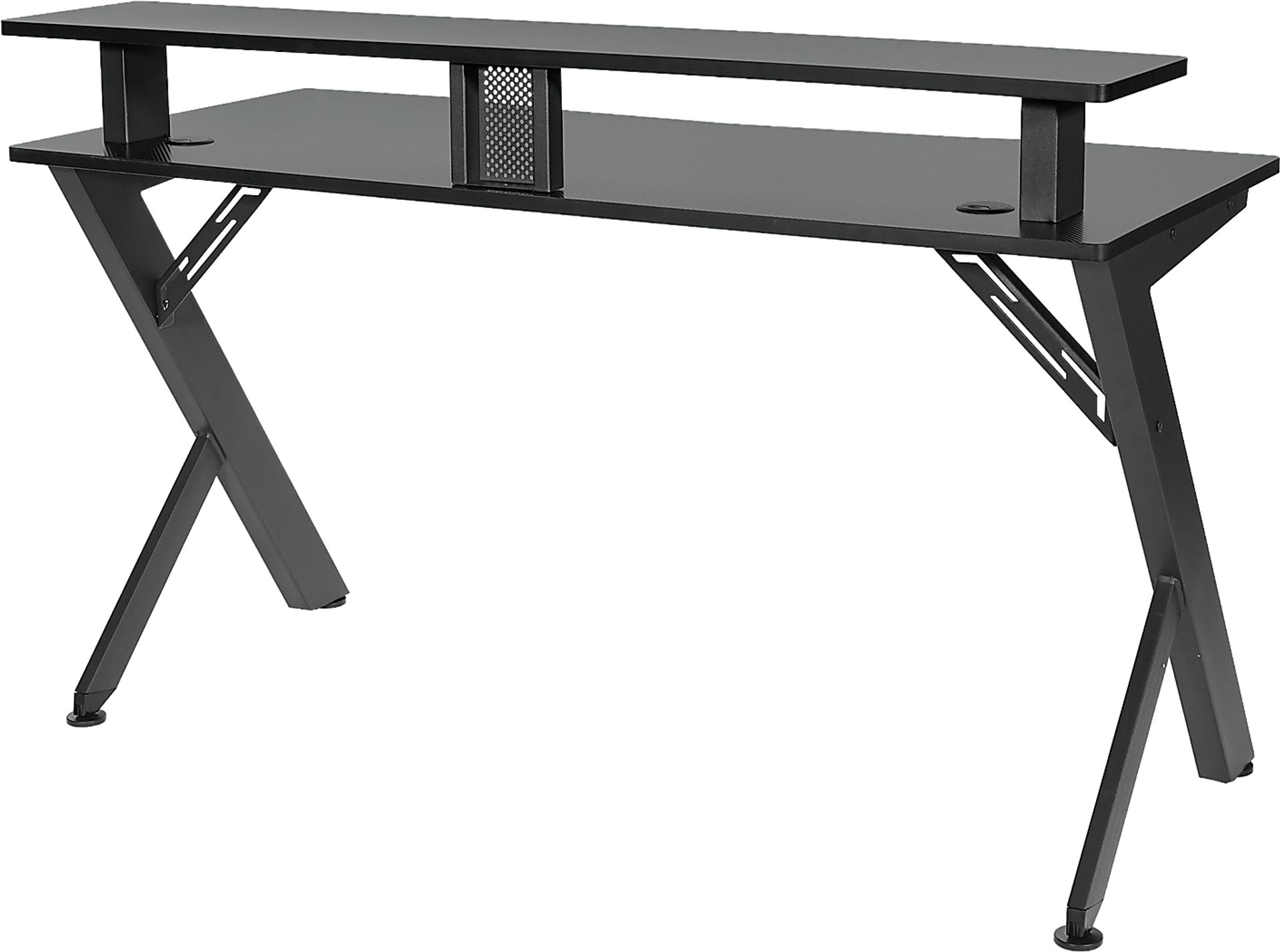 Antinous Black 54 in. PC Gaming Desk - Image 2
