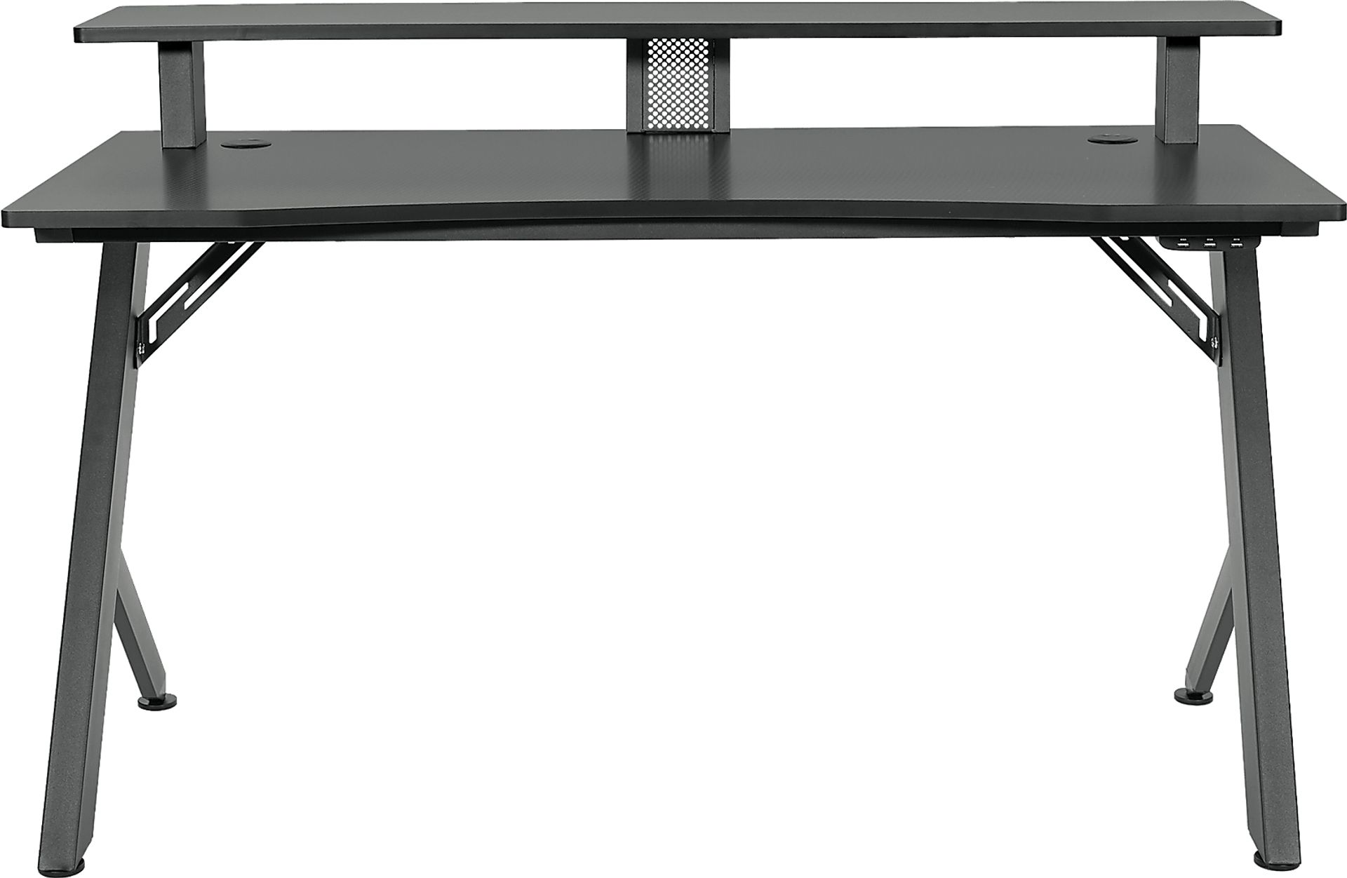 Antinous Black 54 in. PC Gaming Desk - Image 1